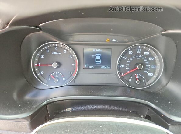 3KPF24AD5LE144572 2020 KIA FORTE Gray Սարքավորումների վահանակի տեսք