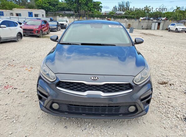 3KPF24AD5LE148198 2020 KIA FORTE Gray Widok z przodu