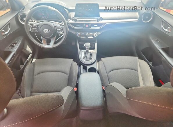 3KPF24AD5LE180178 2020 KIA FORTE White Вид панелі приладів