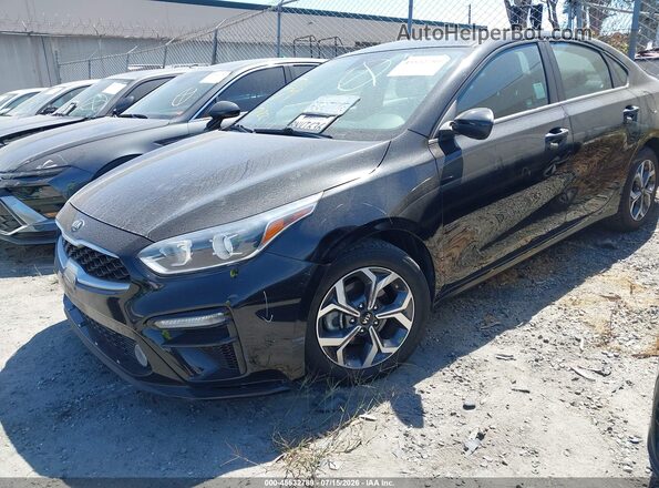 3KPF24AD5LE198406 2020 KIA FORTE Black Vista tres cuartos delantera izquierda