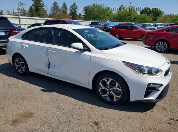 3KPF24AD5LE226978 2020 KIA FORTE White Передня права чверть