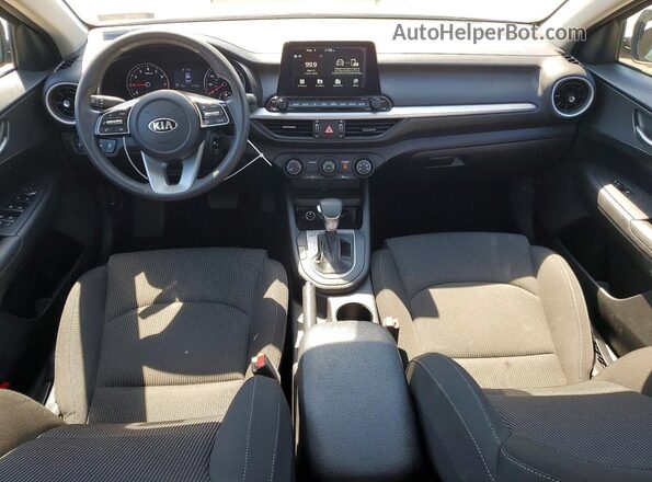 3KPF24AD5LE226978 2020 KIA FORTE White Вид панелі приладів