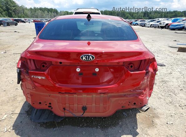 3KPF24AD5LE234076 2020 KIA FORTE Красный Вид сзади