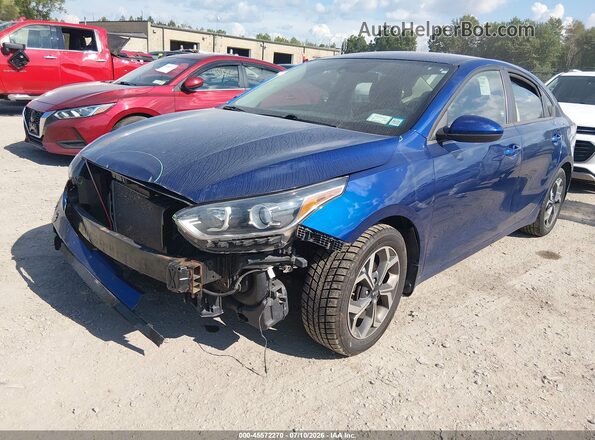 3KPF24AD5LE248477 2020 KIA FORTE Blue Front left
