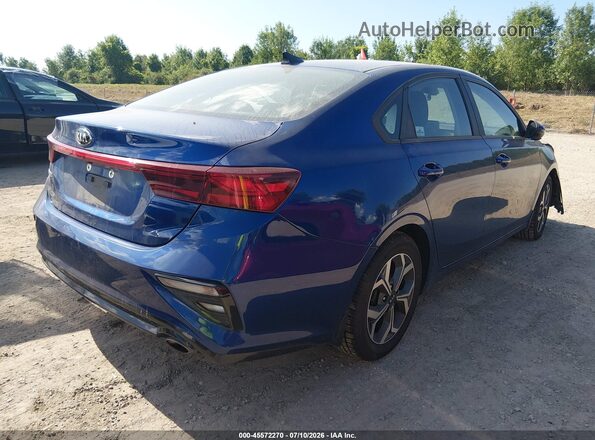 3KPF24AD5LE248477 2020 KIA FORTE Blue Rear right
