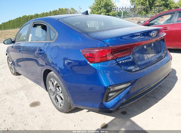 3KPF24AD5LE248477 2020 KIA FORTE Blue Rear left
