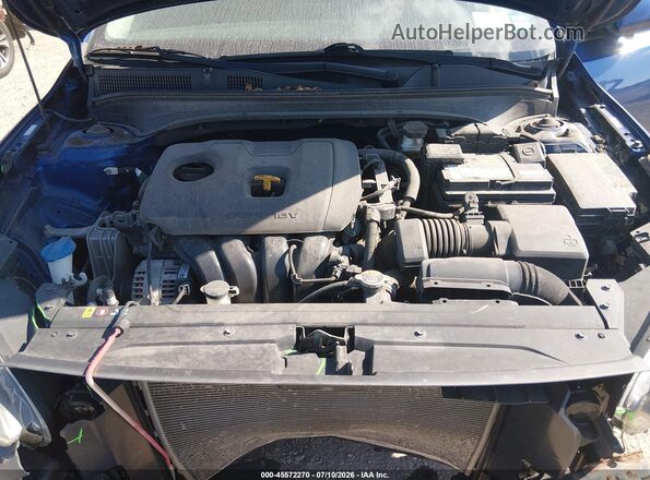 3KPF24AD5LE248477 2020 KIA FORTE Blue Rear view