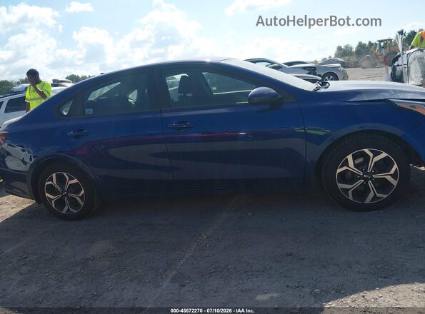 3KPF24AD5LE248477 2020 KIA FORTE Blue 360 interior view