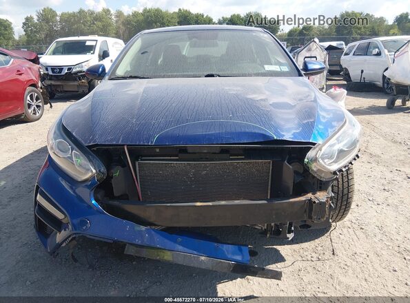 3KPF24AD5LE248477 2020 KIA FORTE Blue Rear interior view