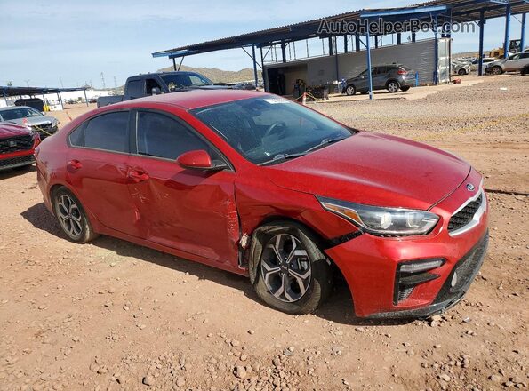 3KPF24AD5LE262475 2020 KIA FORTE Red Delantero derecho
