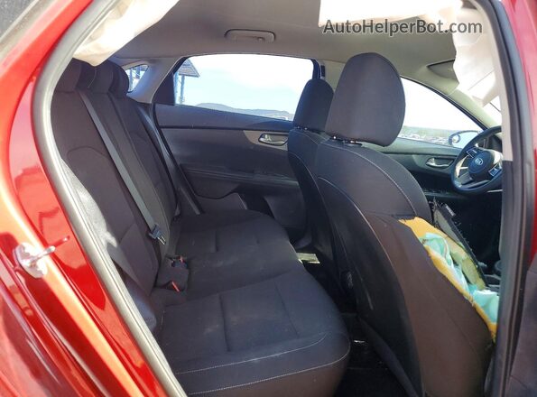 3KPF24AD5LE262475 2020 KIA FORTE Red Vista de los asientos traseros
