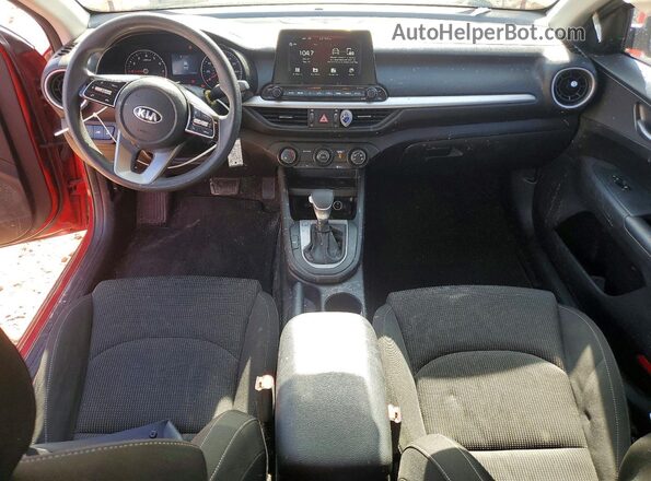 3KPF24AD5LE262475 2020 KIA FORTE Red Vista del salpicadero