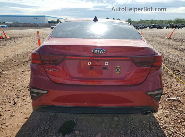 3KPF24AD5LE262475 2020 KIA FORTE Red Vista trasera