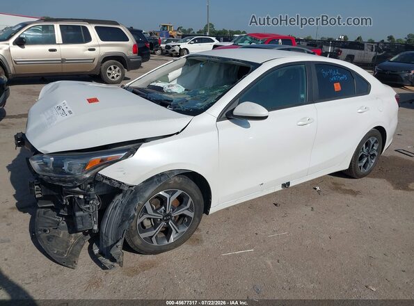 3KPF24AD5ME295543 2021 KIA FORTE White Передня ліва чверть