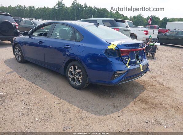 3KPF24AD5ME301261 2021 KIA FORTE Blue Tył lewy