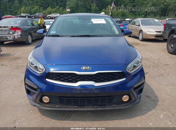 3KPF24AD5ME301261 2021 KIA FORTE Blue Widok wnętrza z tyłu