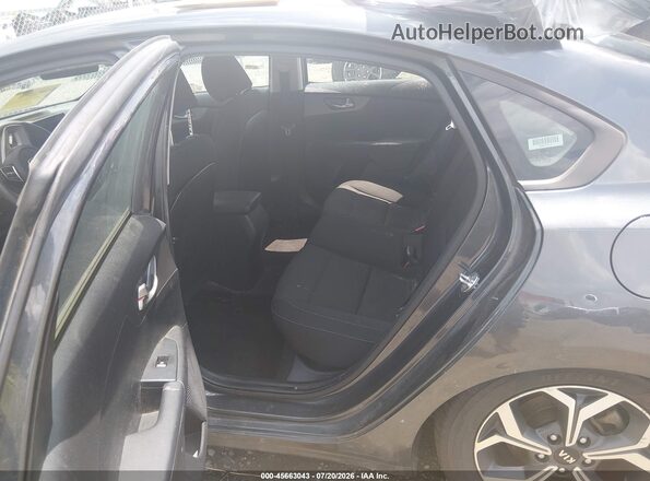3KPF24AD5ME309165 2021 KIA FORTE Gray VIN sticker view