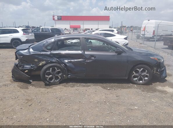 3KPF24AD5ME309165 2021 KIA FORTE Gray Rear interior view