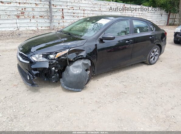 3KPF24AD5ME313149 2021 KIA FORTE Black წინა მარცხენა ხედი სამი მეოთხედიდან