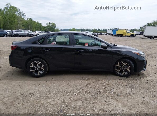 3KPF24AD5ME313149 2021 KIA FORTE Black უკანა სალონის ხედი