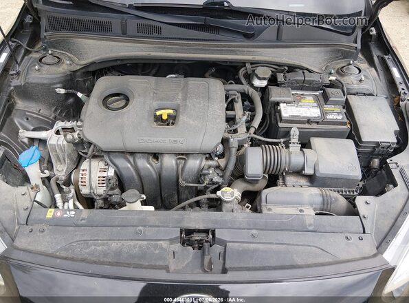 3KPF24AD5ME313149 2021 KIA FORTE Black უკანა ხედი