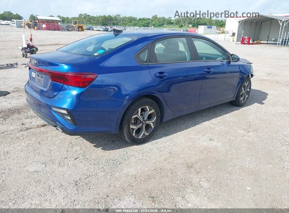 3KPF24AD5ME347768 2021 KIA FORTE Dark Blue Հետևի աջ