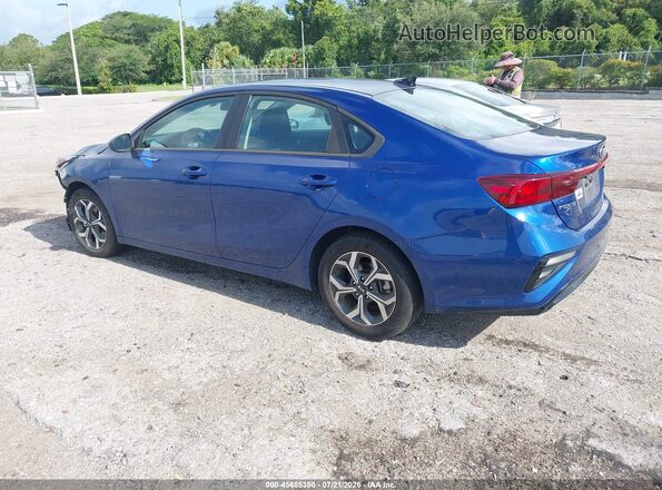 3KPF24AD5ME347768 2021 KIA FORTE Dark Blue Հետևի ձախ