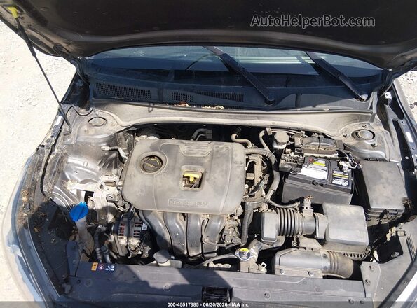 3KPF24AD5ME373240 2021 KIA FORTE Серый Вид сзади