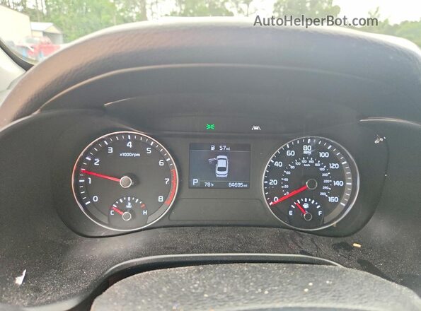 3KPF24AD5ME386800 2021 KIA FORTE Белый Вид щитка приборов