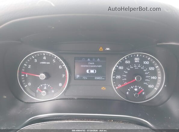 3KPF24AD5ME411100 2021 KIA FORTE White Հետևի նստատեղերի տեսք