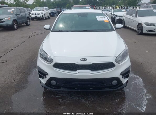 3KPF24AD5ME411100 2021 KIA FORTE White Սարքավորումների վահանակի տեսք