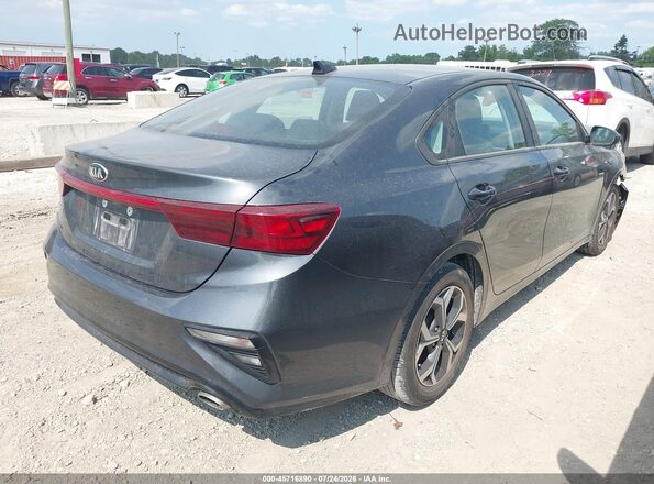 3KPF24AD5ME414630 2021 KIA FORTE Gray Задня права чверть