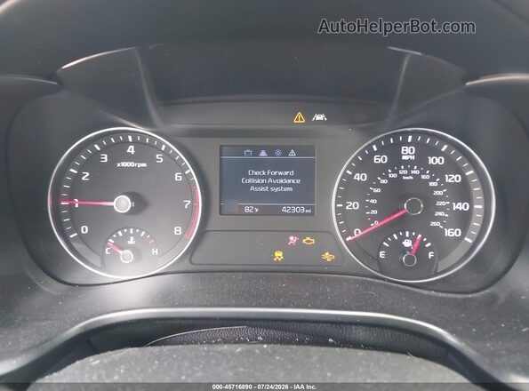 3KPF24AD5ME414630 2021 KIA FORTE Gray Вид задніх сидінь