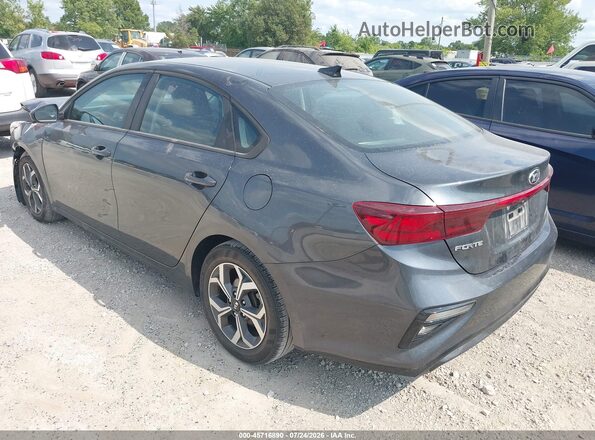 3KPF24AD5ME414630 2021 KIA FORTE Gray Задня ліва чверть
