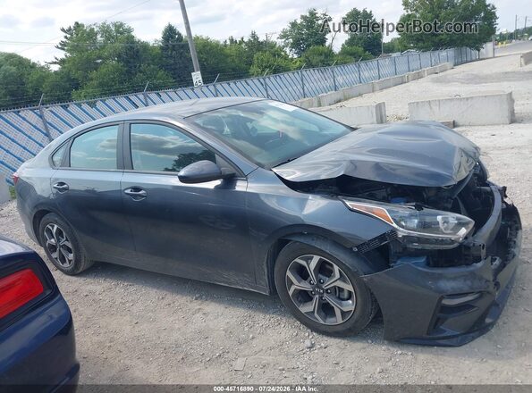 3KPF24AD5ME414630 2021 KIA FORTE Gray Вид задньої частини салону