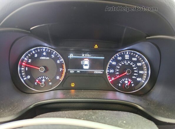 3KPF24AD5PE519186 2023 KIA FORTE Black Widok zestawu wskaźników