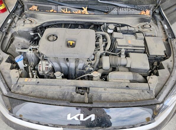 3KPF24AD5PE519186 2023 KIA FORTE Black Widok wnętrza z tyłu