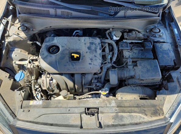 3KPF24AD5PE520614 2023 KIA FORTE Серый Вид задней части салона