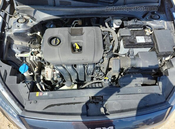 3KPF24AD5PE553113 2023 KIA FORTE Gray უკანა სალონის ხედი