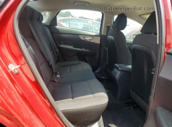 3KPF24AD5PE570249 2023 KIA FORTE Red უკანა სავარძლების ხედი