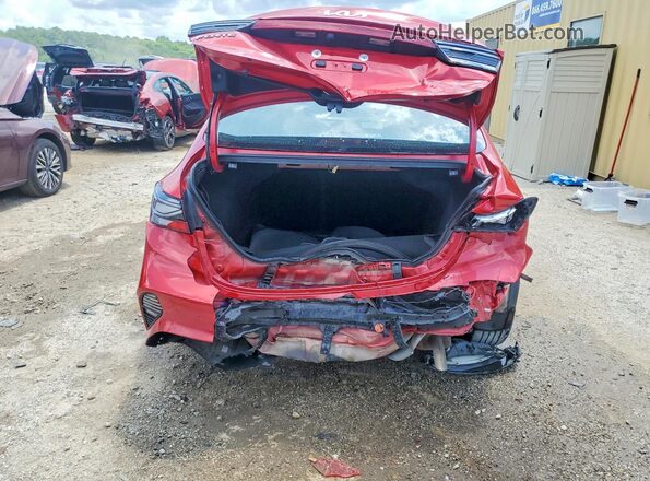 3KPF24AD5PE570249 2023 KIA FORTE Red უკანა ხედი
