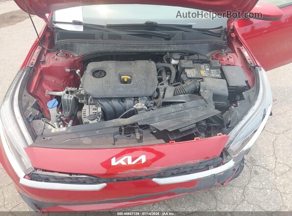 3KPF24AD5PE590226 2023 KIA FORTE Red უკანა ხედი