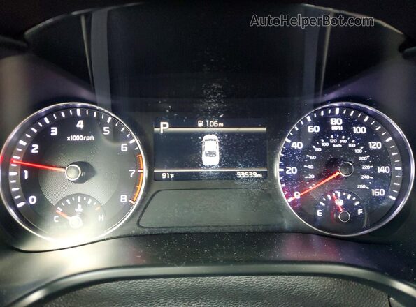 3KPF24AD5RE758658 2024 KIA FORTE Blue ხელსაწყოთა პანელის ხედი