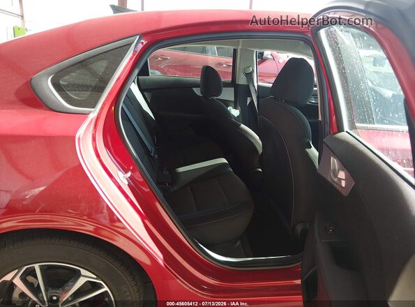3KPF24AD5RE808202 2024 KIA FORTE Red Vista de la etiqueta del VIN