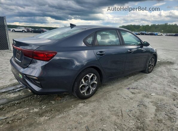 3KPF24AD6KE014038 2019 KIA FORTE Gray Задня права чверть