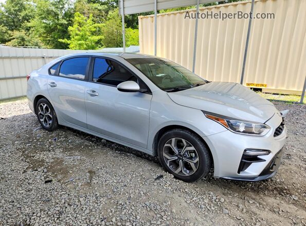 3KPF24AD6KE077320 2019 KIA FORTE Серебряный Передняя правая четверть