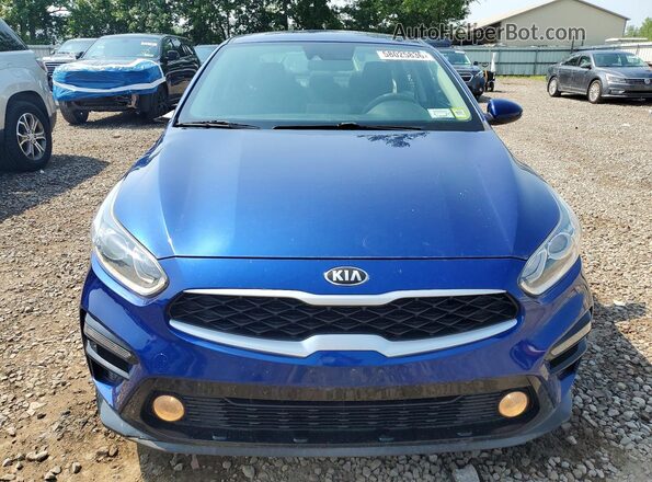3KPF24AD6KE100384 2019 KIA FORTE Blue Vista frontal