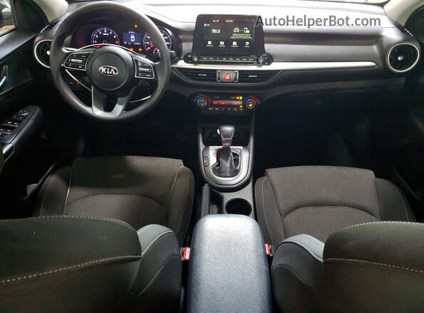 3KPF24AD6KE103253 2019 KIA FORTE Charcoal Dashboard view