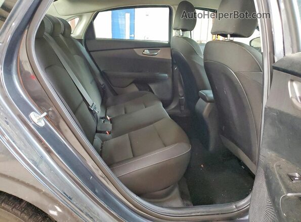 3KPF24AD6KE103253 2019 KIA FORTE Charcoal Rear seats view