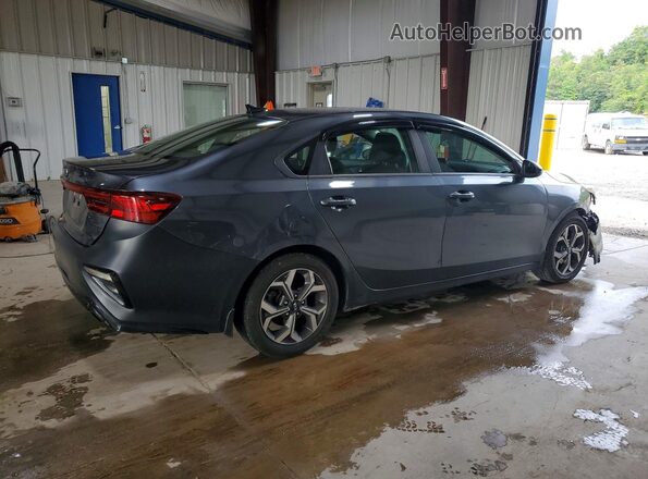 3KPF24AD6KE103253 2019 KIA FORTE Charcoal Rear right